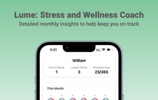 Lume: Stress & Wellness Coach screenshot 3
