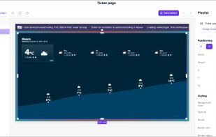 Lumicast free-form WYSIWYG editor
