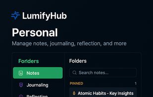 LumifyHub screenshot 2