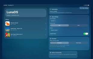 LunaDS screenshot 3