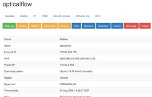 LunaNode screenshot 1