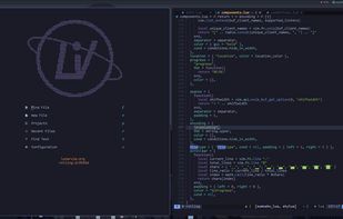 LunarVim screenshot 1