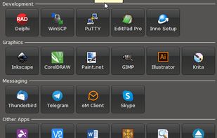 Luncher screenshot 1