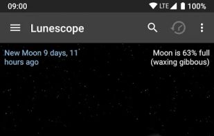 Lunescope Moon Viewer screenshot 1
