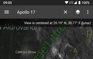 Lunescope Moon Viewer screenshot 1