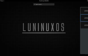 LuninuxOS screenshot 1