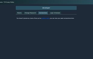 Profile tab: Connections
