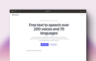Luvvoice screenshot 1