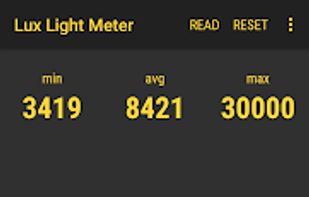 Lux Light Meter Free screenshot 1