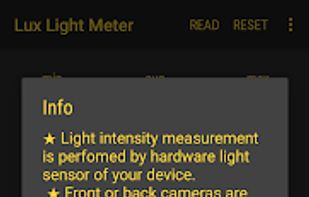 Lux Light Meter Free screenshot 1
