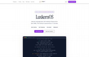 LuxkernOS screenshot 1