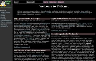 LWN.net screenshot 1