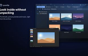 LycanZIP screenshot 1