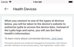 Lydia by Get Real Health screenshot 3