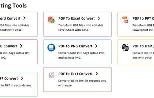 PDF Converting Tools