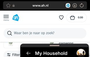 Shared grocery lists