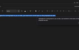 Lyra Writing Assistant screenshot 1