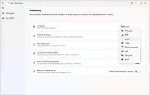 Global Reach: Native UI support for 19 languages, including complex RTL layouts like Arabic and Hebrew. Switch languages instantly with zero flicker or reboot.