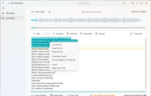 Productivity Boost: Quick-access context menu for one-click metadata distribution (Composer, Lyricist, Arranger) and format stripping. Session auto-save ensures your inspiration is always protected.