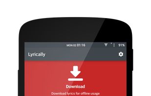 Lyrically screenshot 1