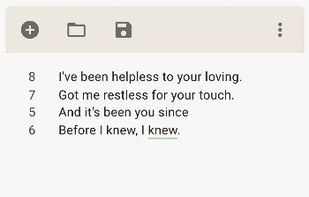 Lyricistant screenshot 1