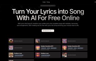 Lyrics Into Song screenshot 1