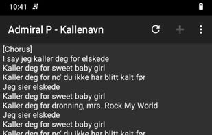 Lyrics (Open Source) screenshot 1