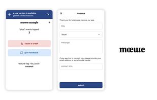 UI components available within the Flutter client
