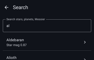 MA Astronomy screenshot 2