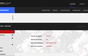 DriversCloud webpage