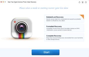 Mac Digital Camera Photo Video Recovery screenshot 1