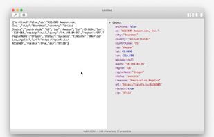 Easily read JSON with syntax highlighting in a familiar color scheme