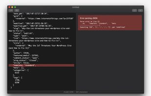 Spot invalid syntax with automatic error highlighting