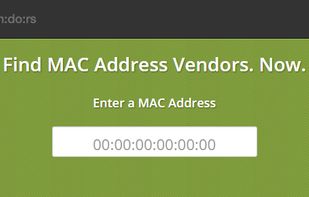 MAC Vendors screenshot 1