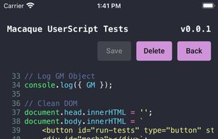 Macaque screenshot 2