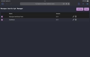 Macaque screenshot 1