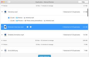 MacFly Pro Manager - Scan results
