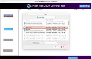 MacGater MBOX Converter screenshot 1