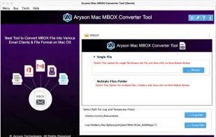 MacGater MBOX Converter screenshot 1