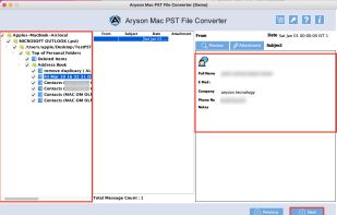 MacGater Outlook PST Converter screenshot 2