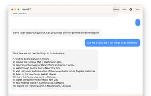 MacGPT screenshot 2