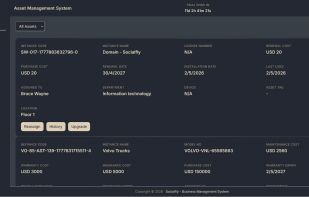 Machine & IT asset management Saas screenshot 1