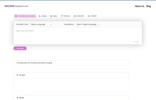 MachineTranslation screenshot 1