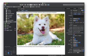 MacJournal screenshot 1
