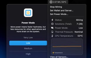 MacMiner screenshot 1