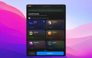 Select os version