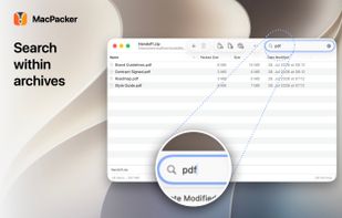 MacPacker screenshot 1