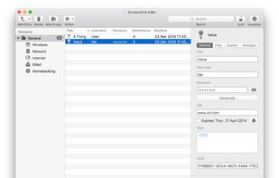 MacPass screenshot 1