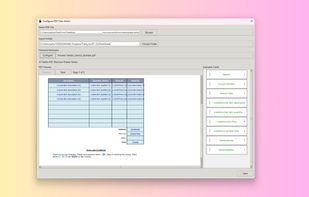 PDF Filler Configuration: Fill PDF / Forms with CSV data or extracted PDF data.