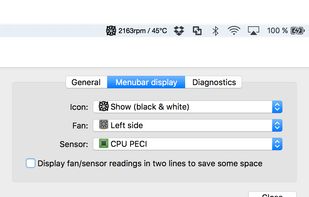 Macs Fan Control screenshot 1
